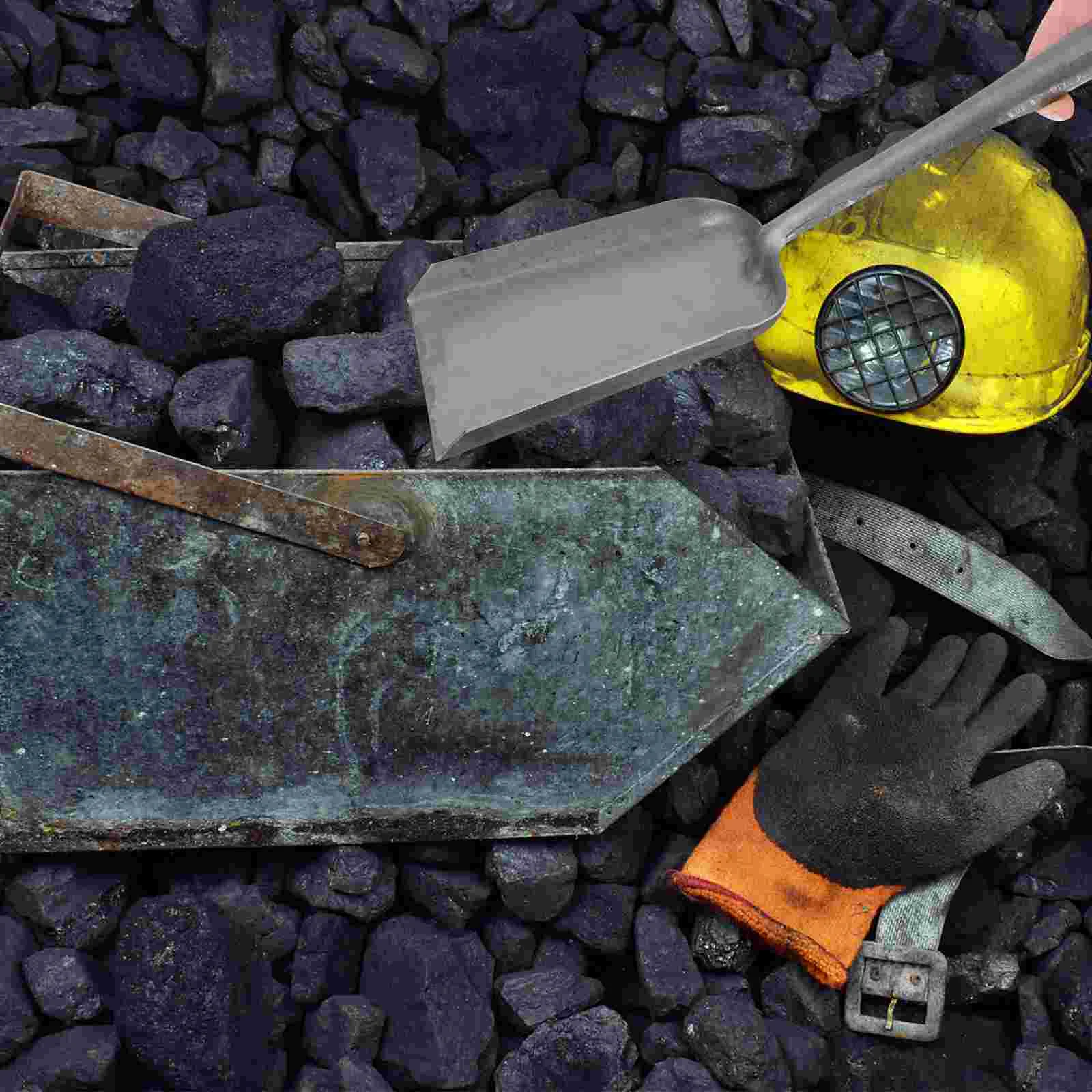

Ash Coal Fireplace Stove Scoop Trowel Grill Garden Charcoal Rake Fire Bbq Spades Scooping Steel Wood Snow Pit Spade Oven Pizza
