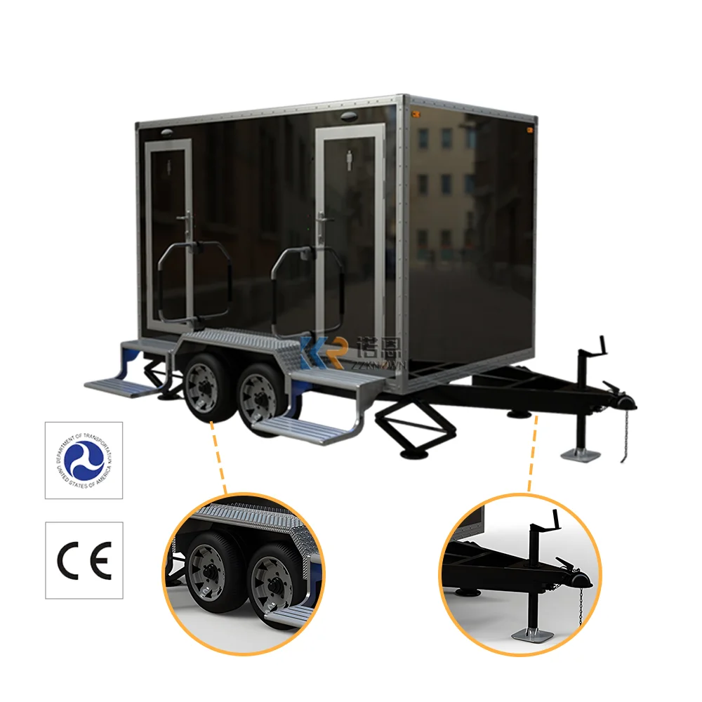 

Luxury Toilets Outdoor Portable Mobile Bathroom Restrooms Trailer Hotsale Detachable Prefabricated House