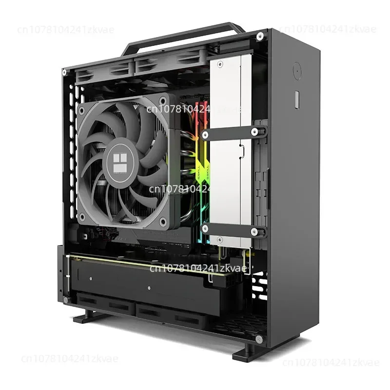 В наличии Mini A24-V5 2 0 два слота один дисплей 1U блок питания ITX шасси двустороннее