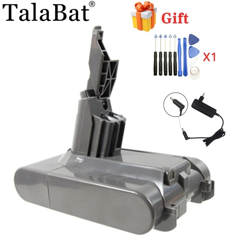 

21.6V 6000mAh For Dyson V7 Motorhead Animal Trigger HEPA Car+Boat Absolute V7 Replacement Battery Handheld Vacuum Cleaners L50