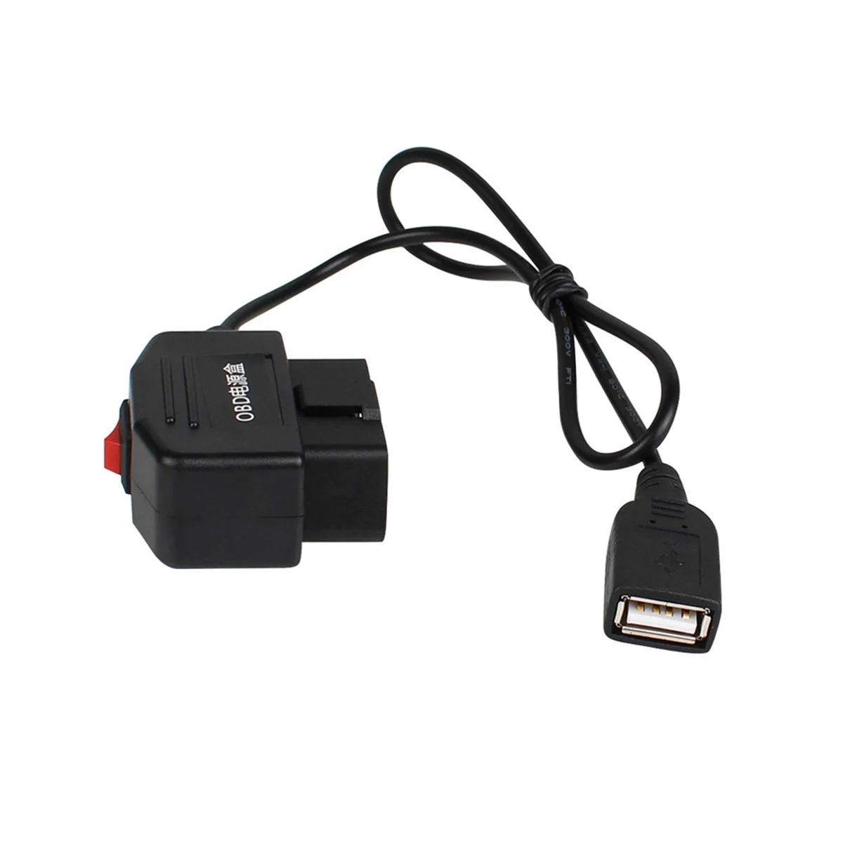 Автомобильный зарядный кабель OBD 24 часа 5 В 3 а с выключателем провод 0 метра для