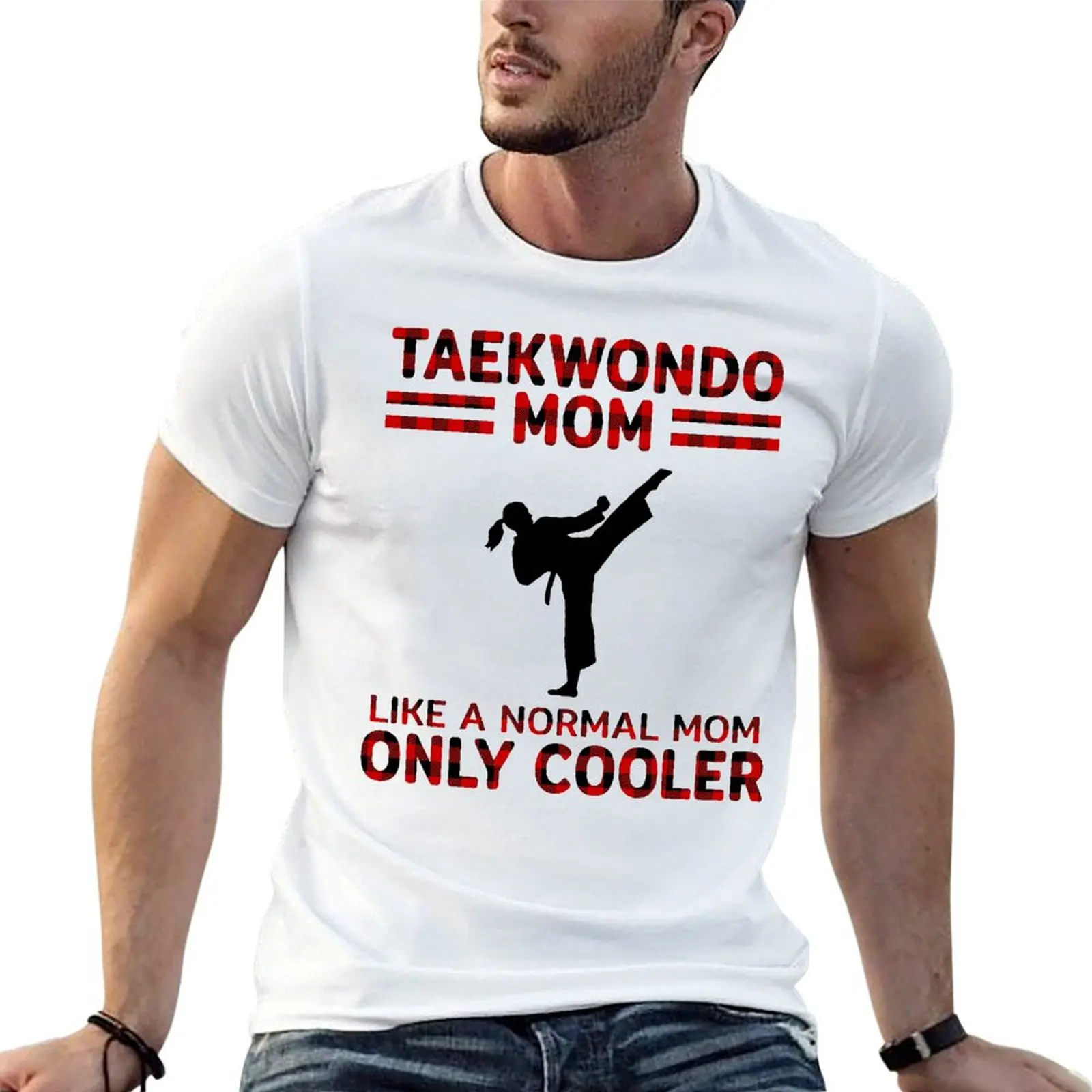 Футболка в стиле Харадзюку с надписью как обычная мама