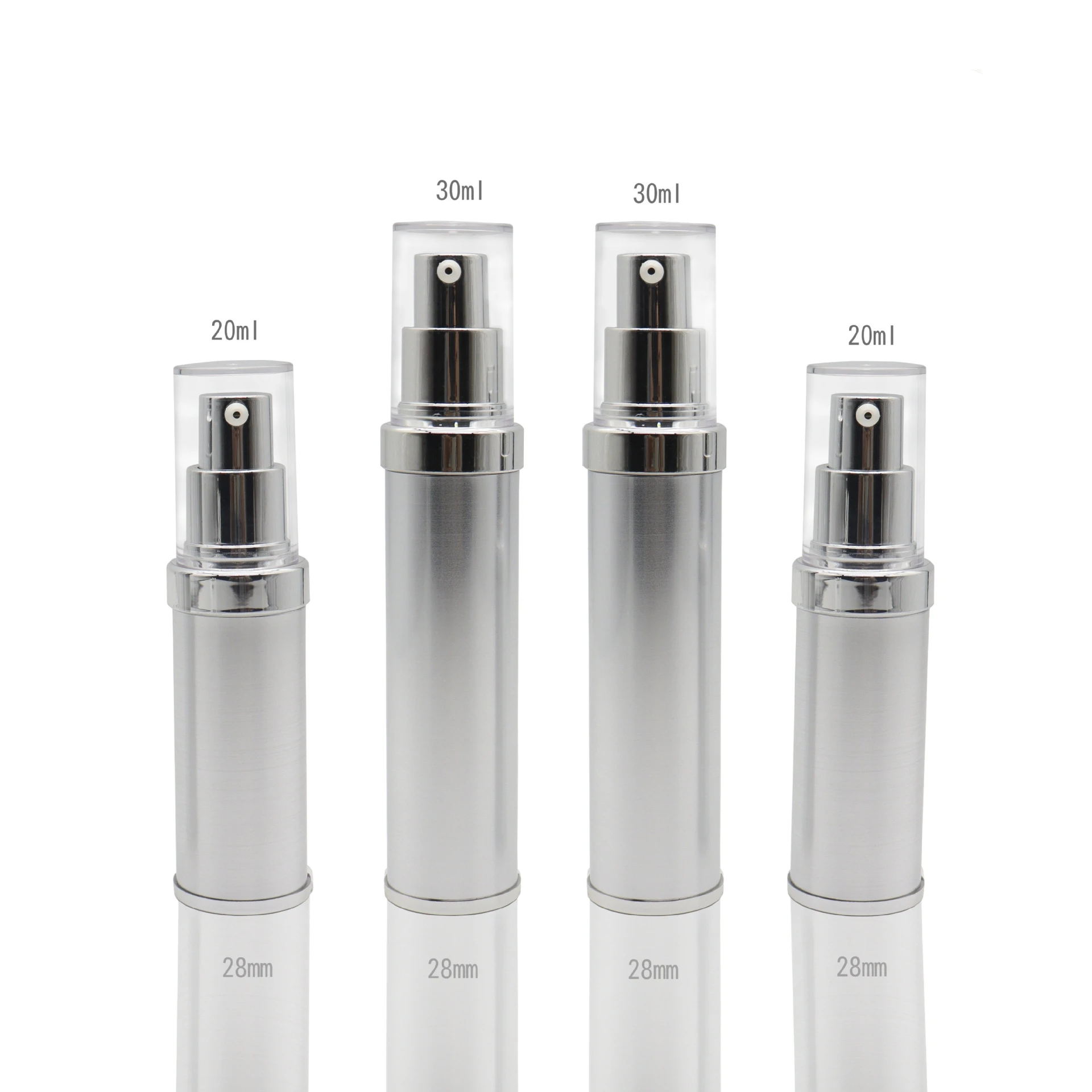 

100 шт., вакуумный насос для сыворотки, основы под макияж, 20 мл, 30 мл