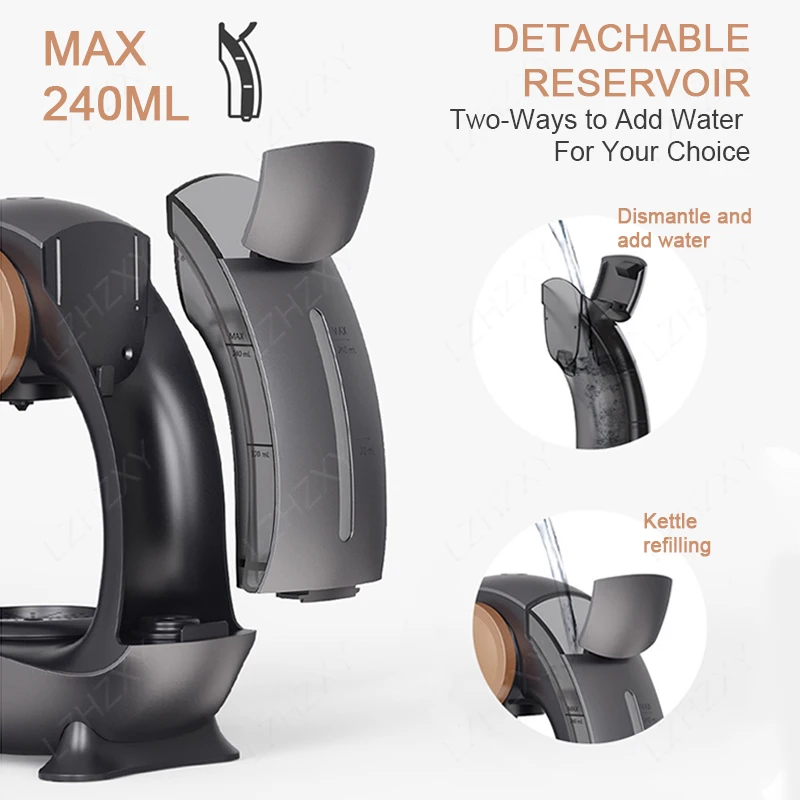 Портативная кофемашина с термостатической экстракцией Americano Super Quiet Cafetera