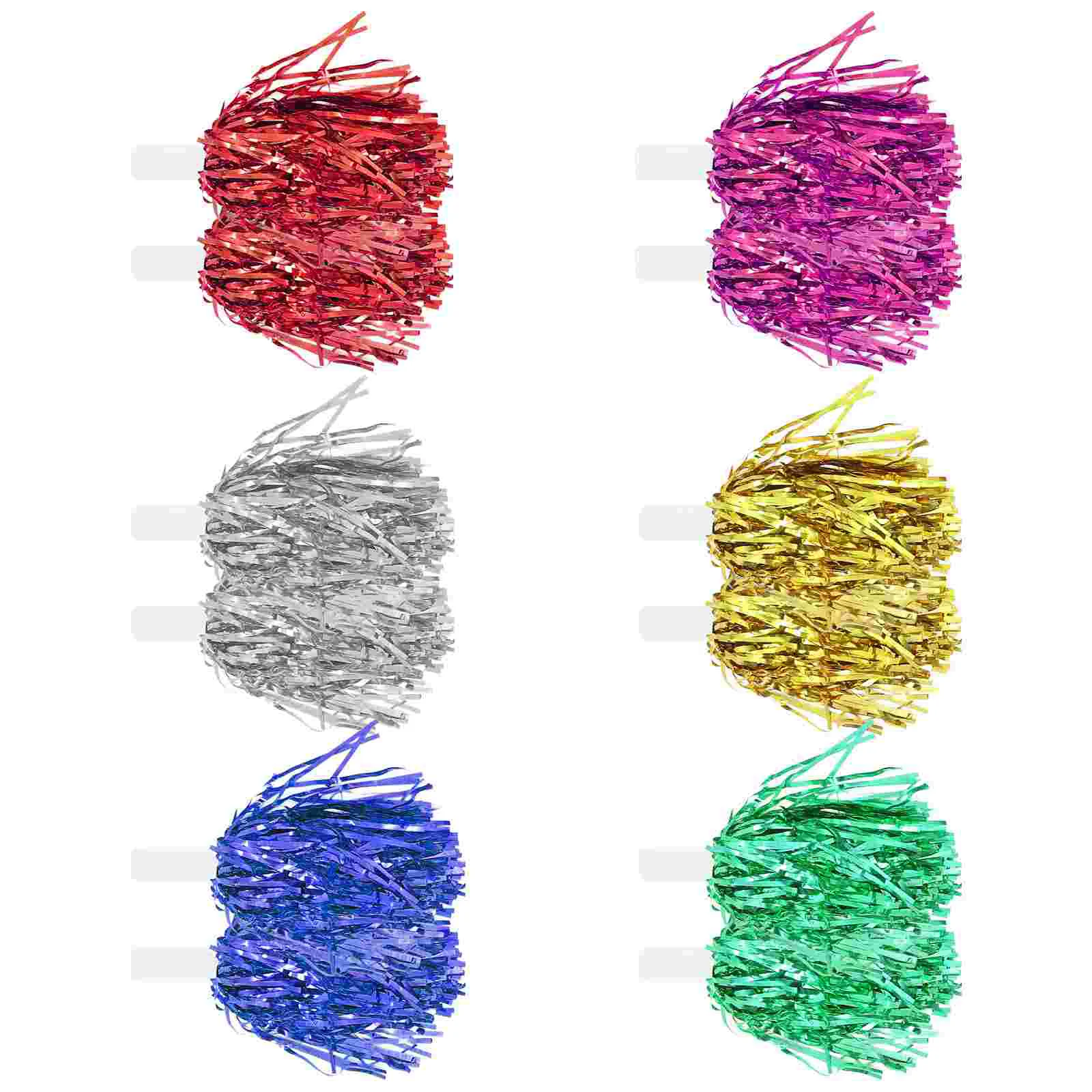 

Poms Cheer Delicate Cheering Pompom Outdoor Cheerleader Prop Portable Cheerleading Props Small