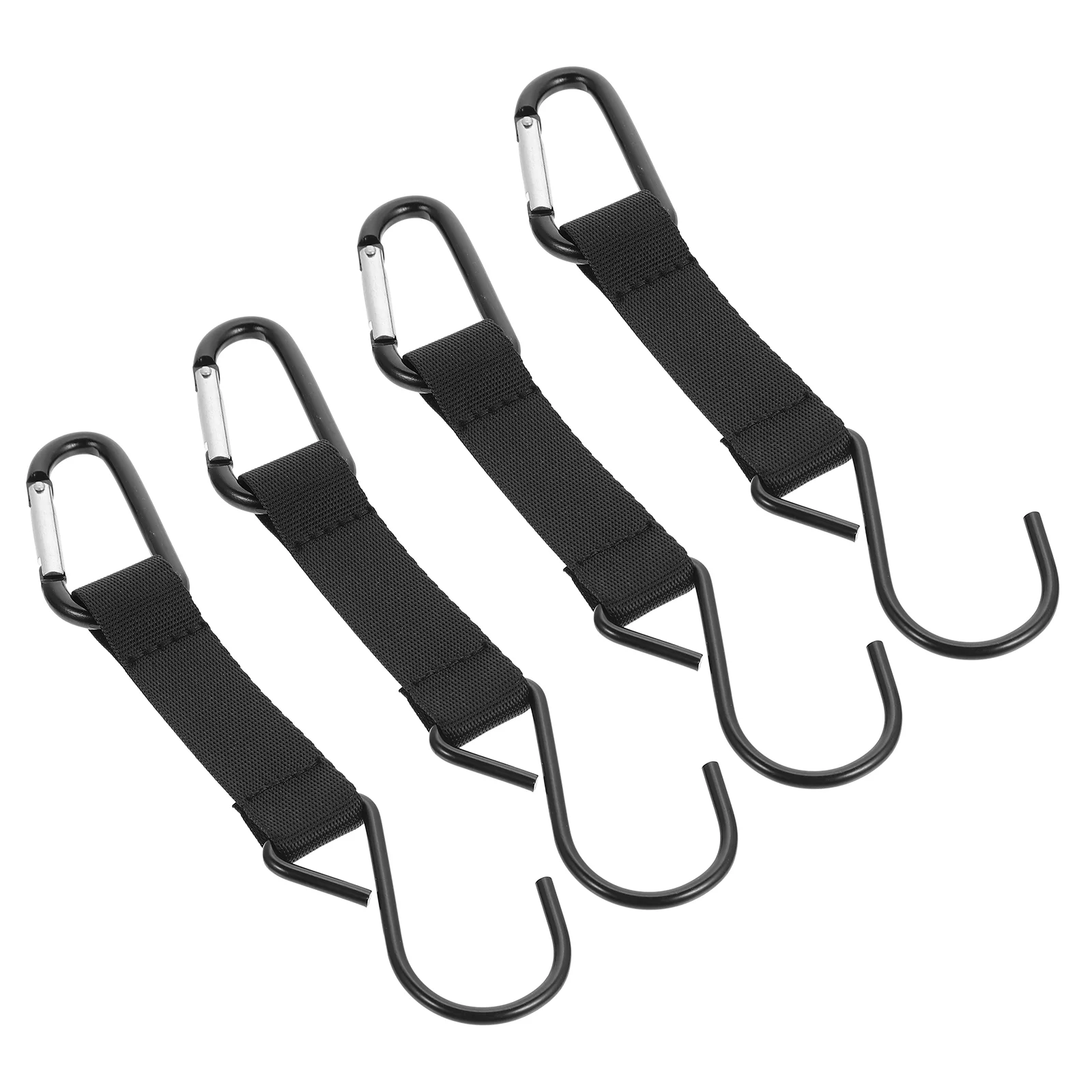

4Pcs Organizing Hanger Outdoor Camping Supply Cookware Organizing Hook Metal Hooks Spoon Hanging Hook for Camping Outdoor Hiking