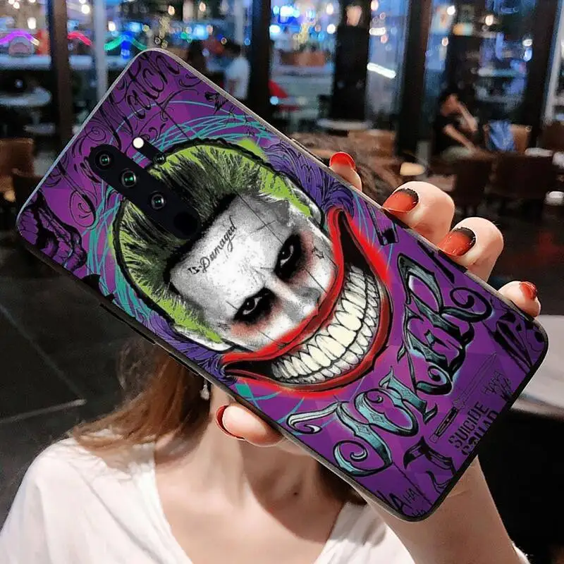 Joker Harley quinn отряд самоубийц чехол для телефона силиконовый мягкий Redmi 9A 8A Note 11 10 9 8 8T