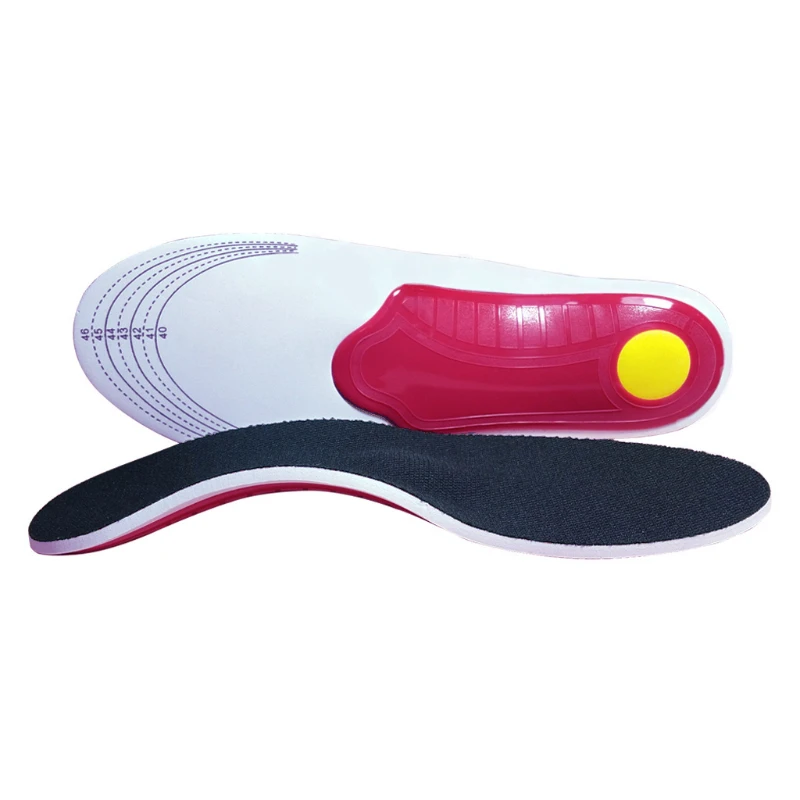 

1pair Orthopedic Insoles Arch Flatfoot Ease Pressure Breathable Running Cushion Cuttable Shoe Accessories