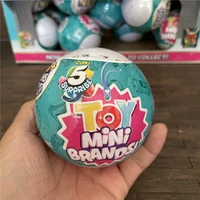 quintuple egg surprise ball supermarket ball mini brands action figures anime figure dismantling mystery box toys
