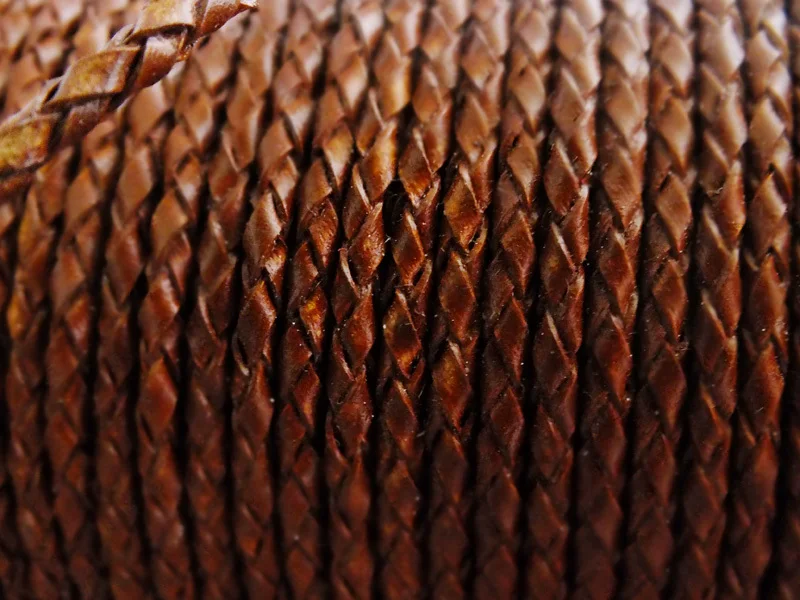 Рисунок 2 - Шнур плетеный из натуральной кожи