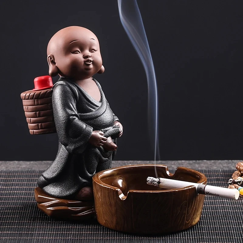 Креативная керамическая пепельница обычная Скандинавская для кофейного столика