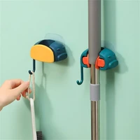mop holder durable wide application water proof household storage supply mop holder hook mop organizer holder