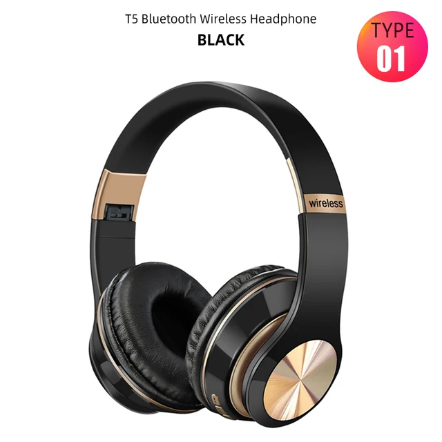 Foldable Wireless Bluetooth Headset 