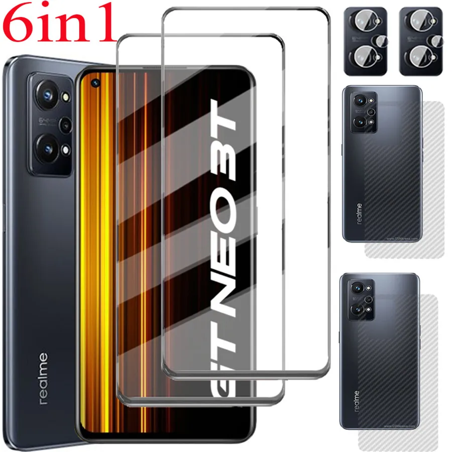 

1 ~ 6 ,Realme GT2 стекло Realme GT Neo 3T Защитная пленка для экрана Realmi GT Neo 2 3 Защитное стекло на Realme GT 2 Pro Glass