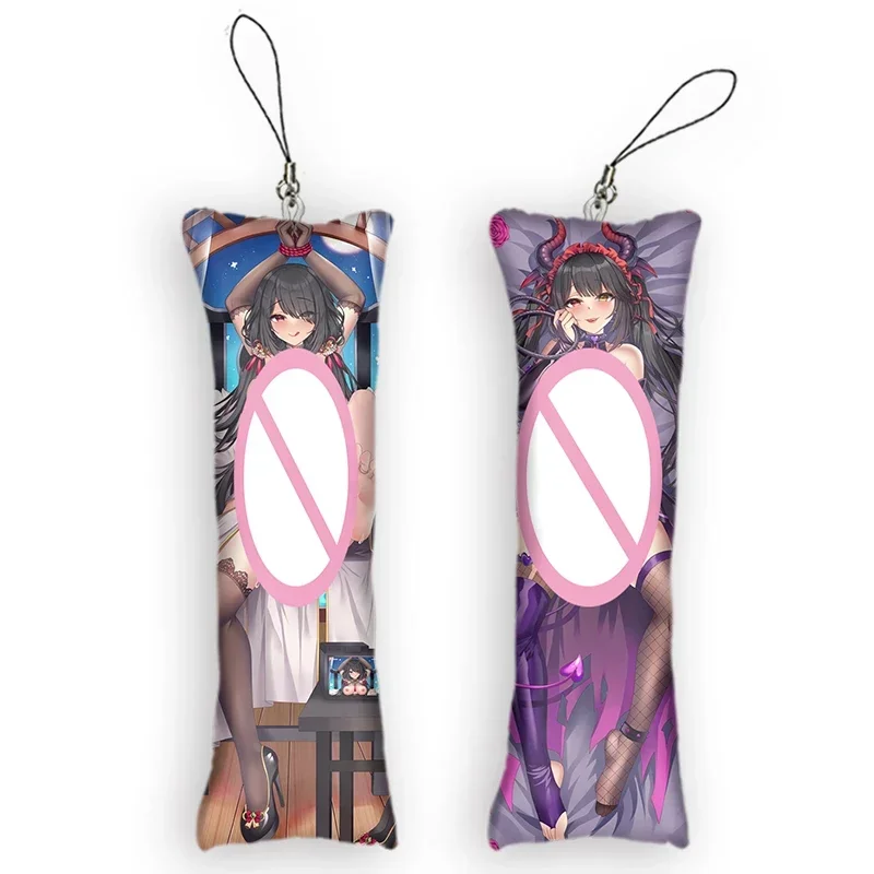 4x12cmDATE A LIVE Tokisaki Kurumi Dakimakura Мини Аниме Двусторонняя Печатная Маленькая Подушка