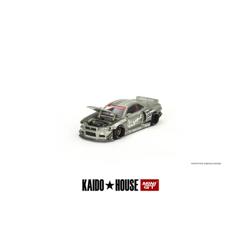 Миниатюрная модель автомобиля MINIGT KHMG103 1:64 Skyline GTR R34