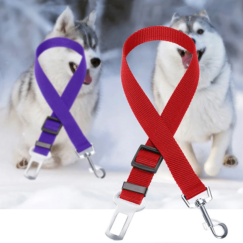 Pet Safety Belt Pet Supplies Car Seat Belts Dog Leash Vehicle Belt Adjustable