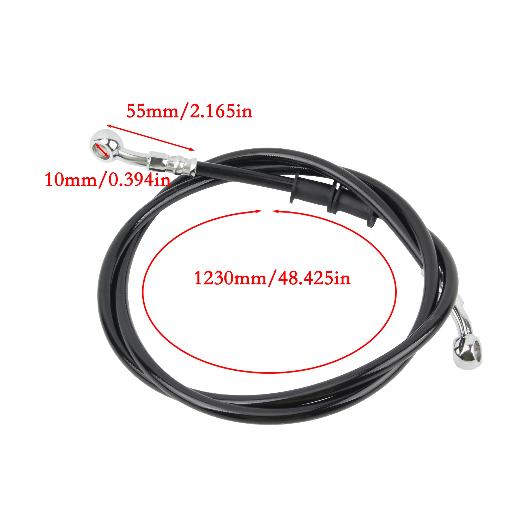 120 см мотоциклетный топливный шланг тормозной масляный трубка для Kawasaki Yamaha