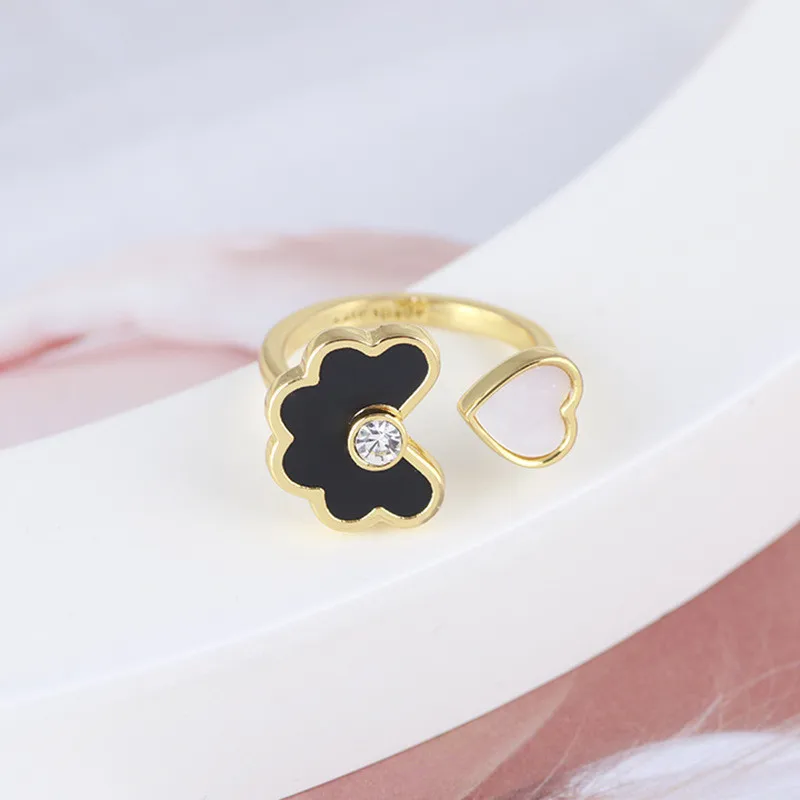

2022 New Women Flower Open Ring