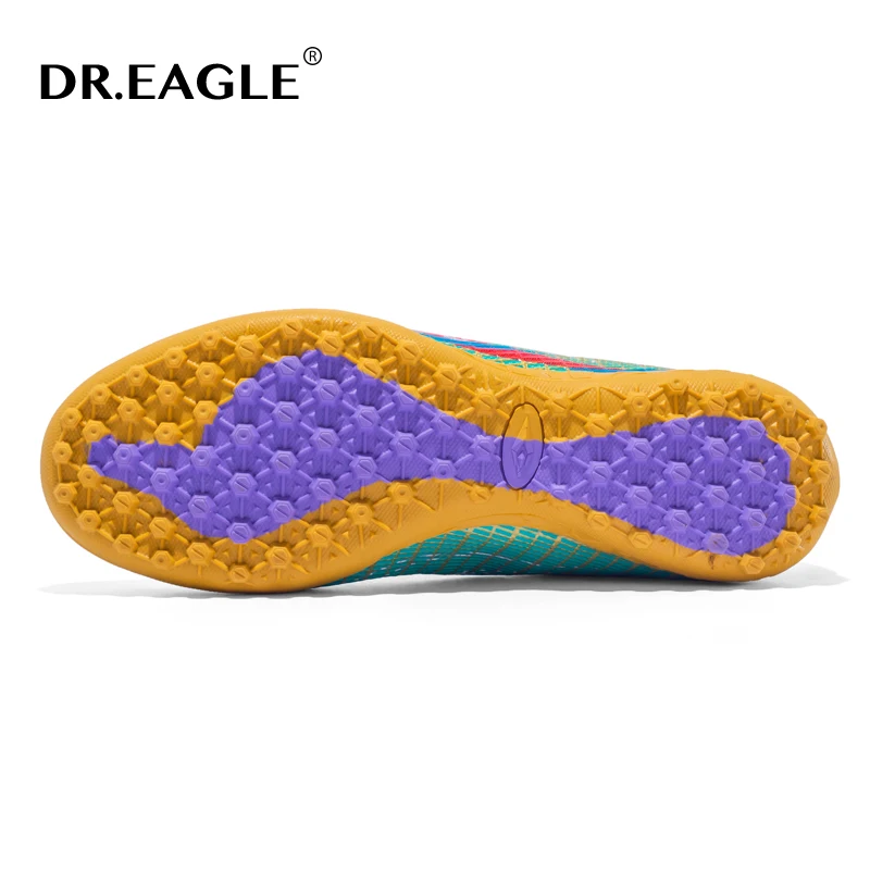 DR.EAGLE Football Boots Breathable Outdoor Lightweight Non-Slip Training Soccer Shoes Unisex Ankle Boots Chaussures De Football
