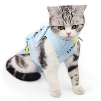 surgical anti licking coat soft breathable pet body protective sterilization clothes cat postoperative suit