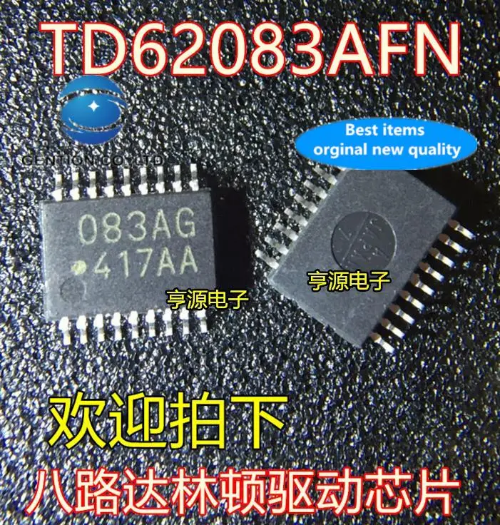 

10pcs 100% orginal new in stock TD62083AFNG 083AG TSSOP18 Darlington transistor chip