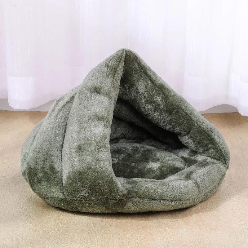 

Pet slipper style creative cat litter winter thickening warm pet cat mat cat sleeping bag cat supplies