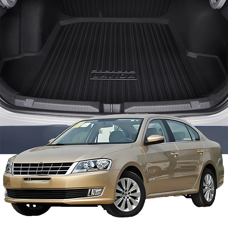 Обновление TPE задние коврики для багажника автомобиля подушечки хранения