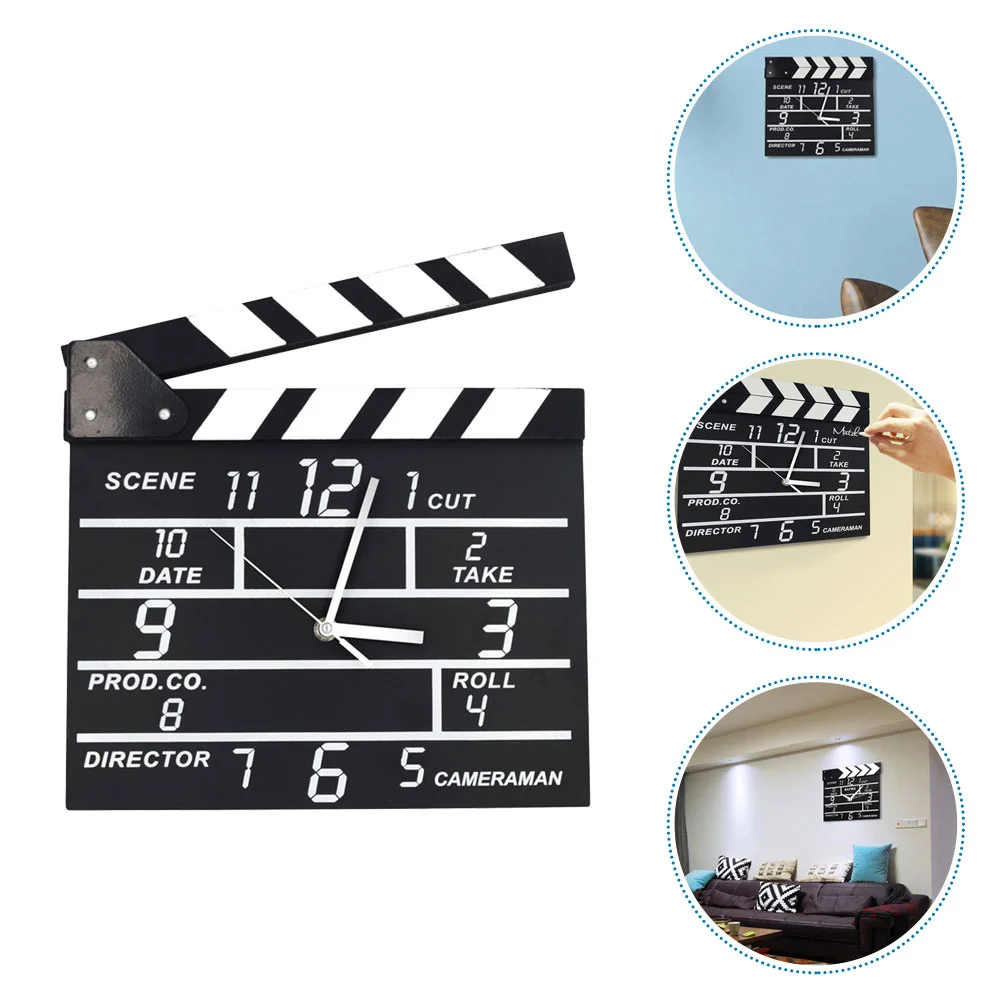 

Office Decor Movie Theater Decor Theater Room Decor Movie Style Clock for Office House