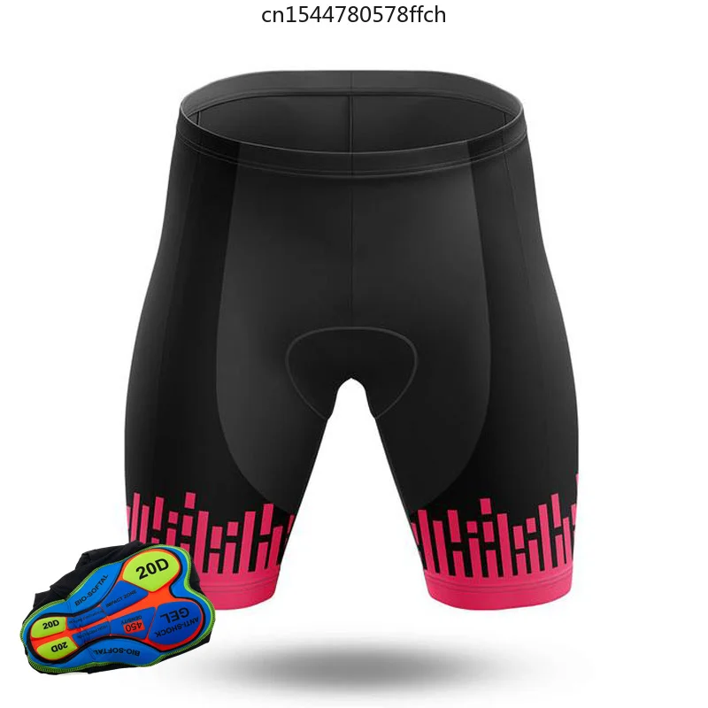 

New patternCycling Shorts Men's Riding Summer Ventilation MTB Bicycle Tights Pro 20D Gel Pad Bike Team Racing Wear Design