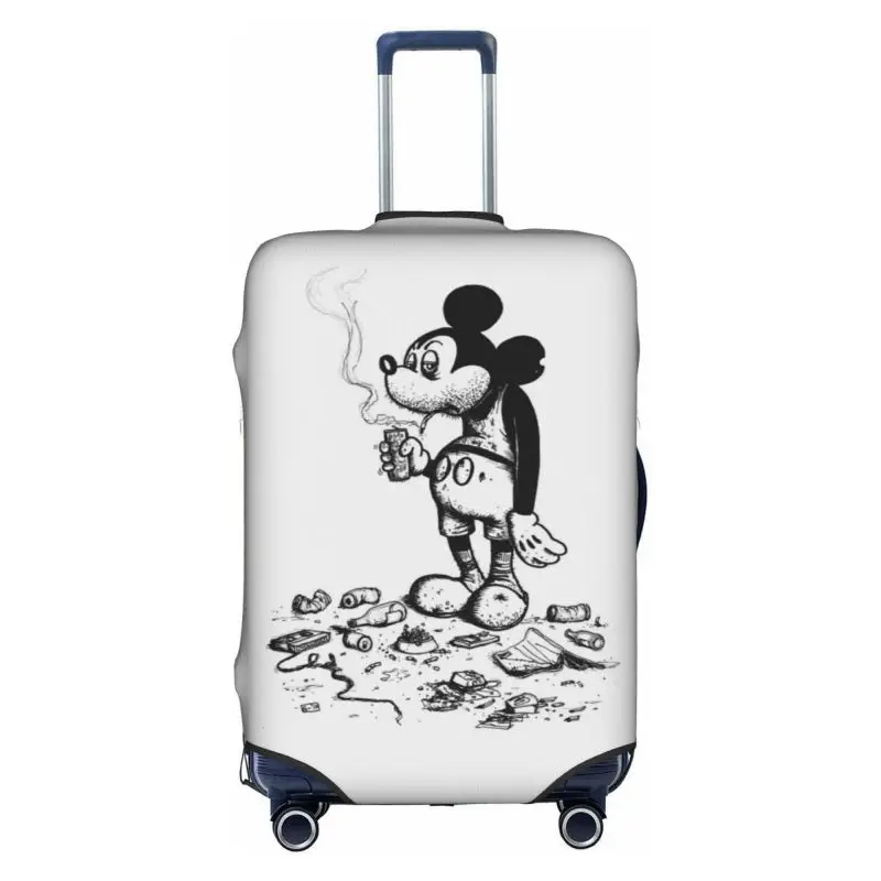 

Защитный чехол для чемодана на колесиках, с мультяшным принтом
