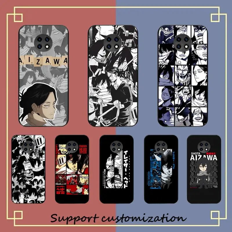 

Eraser head Shota aizawa My Hero Academia Phone Case for Redmi 5 6 7 8 9 A 5plus K20 4X S2 GO 6 K30 pro