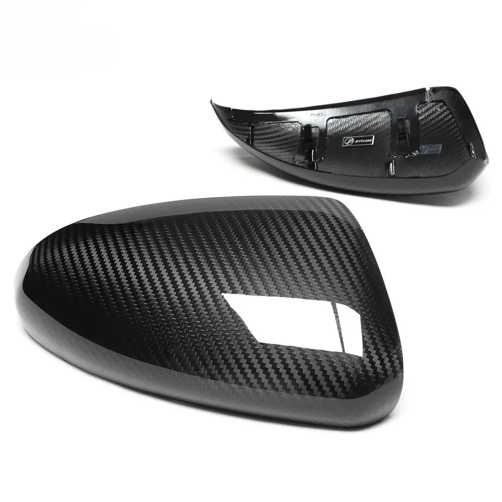Фото Для Toyota GR86 2021-2025 сухая крышка зеркала из углеродного волокна для Subaru BRZ предварительно предохраненная корпус зеркала из углерода, сменные чехлы №1