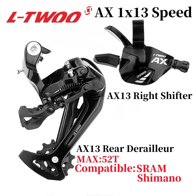 

LTWOO AX13 1x13S MTB Groupset 13V Shifter Lever + Rear Derailleur 13S Switches Compatible SRAM Bicycle Parts