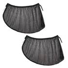 2 шт., сетка для защиты боковых окон автомобиля от УФ-лучей