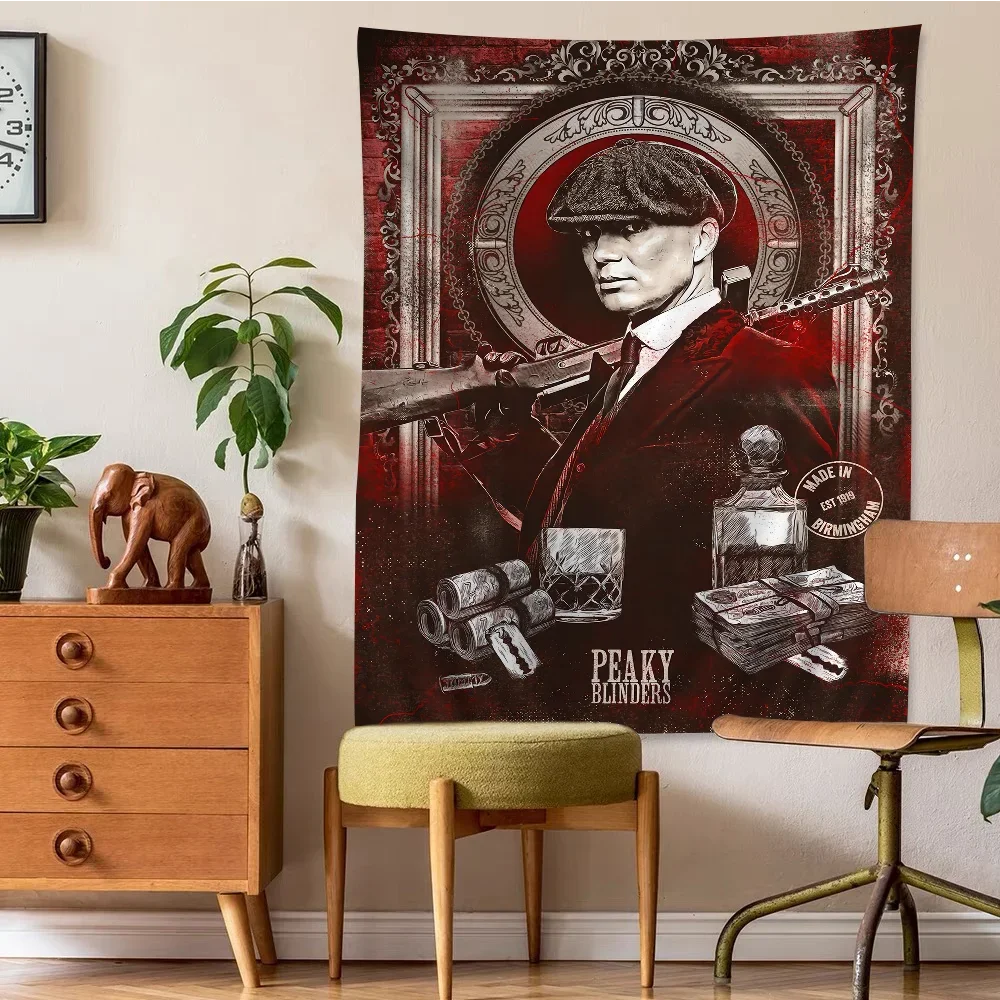 Настенный Гобелен Peaky Blinders с принтом для ТВ-шоу подвесной Таро в стиле хиппи