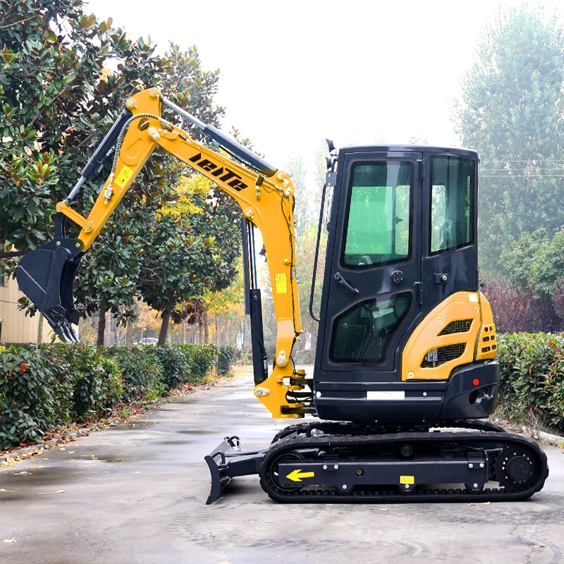 Mini Escavatore 2.8 Ton Compattatore Mini Diggers Bagger Con Motore A 3 Cilindri Con Joystick Idraulico In Vendita Incontra Ce/Epa/Euro 5