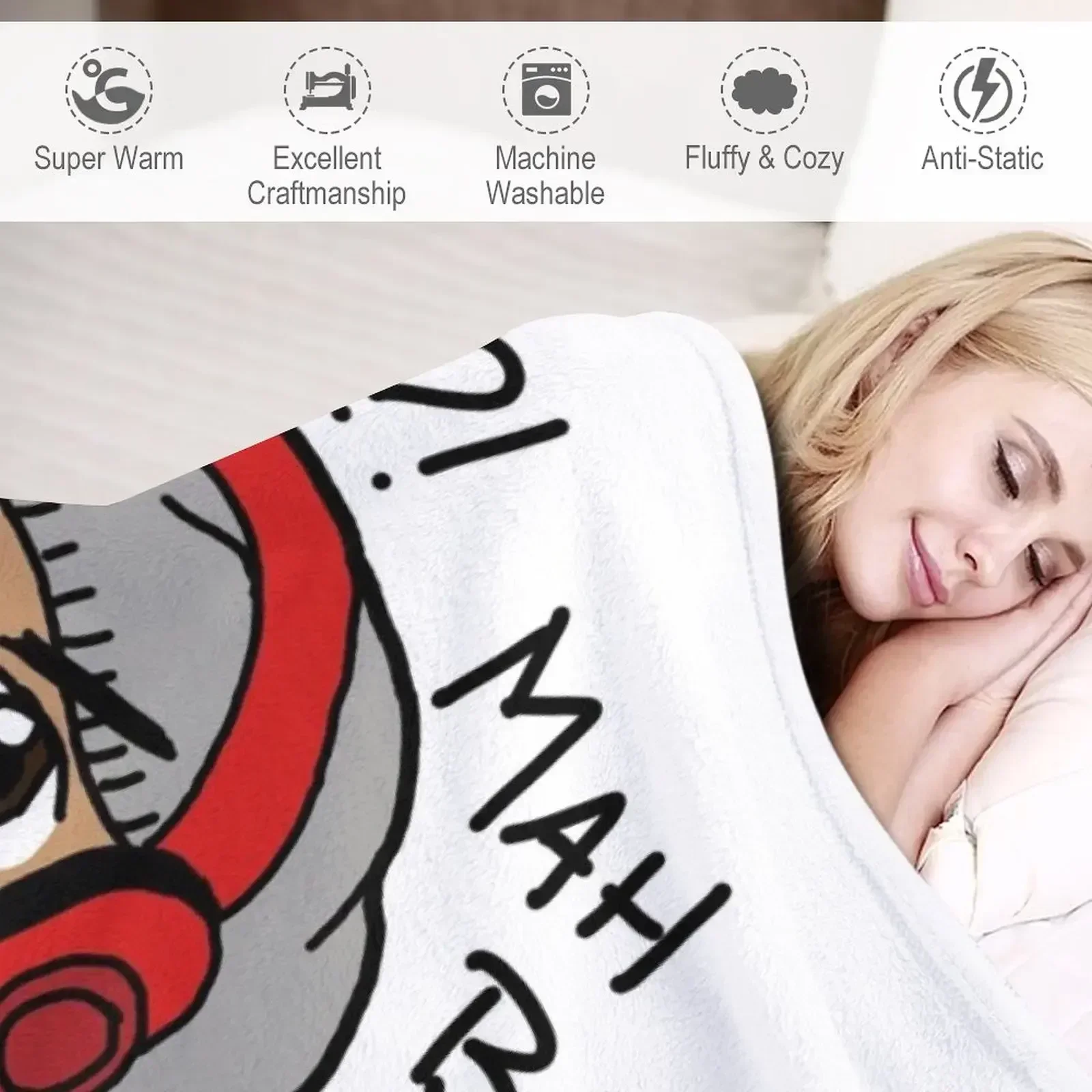 Плед Dashie YT движущиеся мягкие плюшевые плед-одеяла