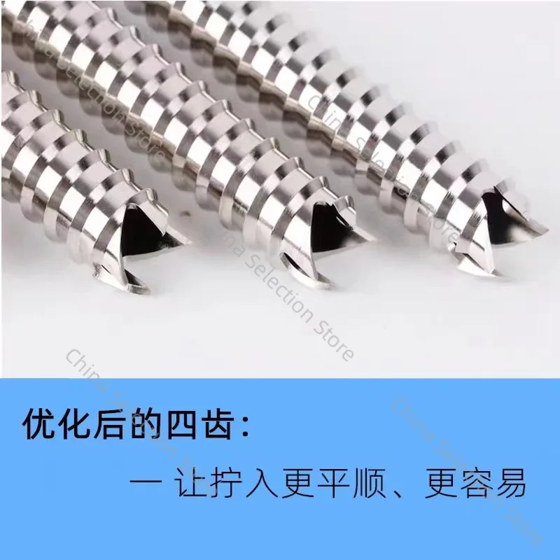 Скоростной завинчивающий ледоруб Точка якоря льда На открытом воздухе