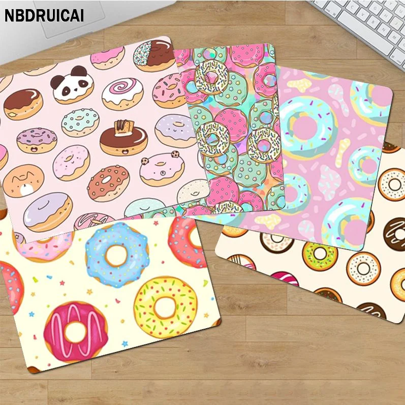 

Delicious Colorful Donuts Anti-Slip Cabinet Gaming Computer Laptop Desk Mat Mouse Pad Mouse Mat Notbook For PC Mouse Carpet