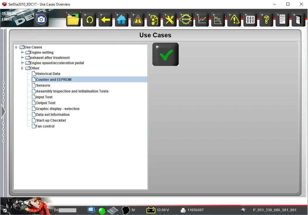 ДЛЯ ДИАГНОСТИЧЕСКОГО КОМПЛЕКТА DEUTZ (ДЕКОМ)