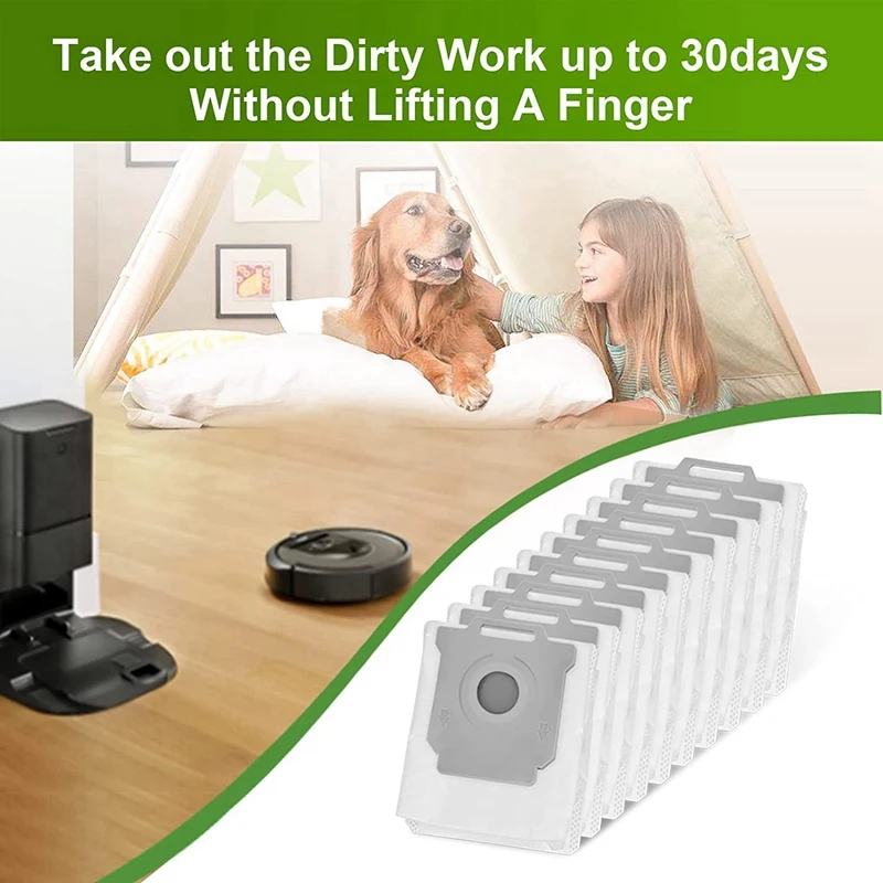 Вакуумные мешки совместимые с мешками Irobot Roomba серии I &amp S J замена для I3 +(3550) I4 +(4552)