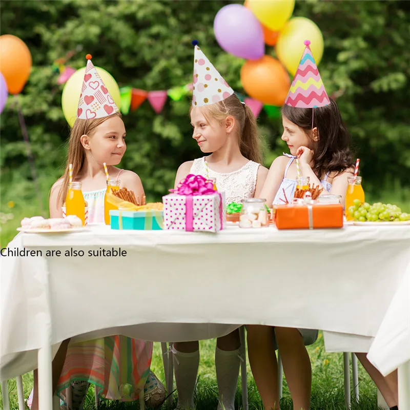 

11 Pieces Happy Birthday Party Hats Glasses Cartoon DIY Cute Handmade Cap Crown Shower Baby Decoration Boy Girl Gifts Supplies