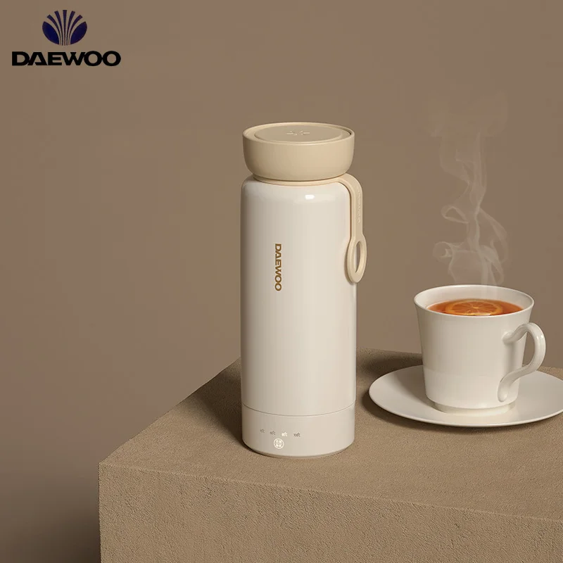 

DAEWOO Colorful Electric Kettle 300ML Portable Water Boiler Outdoor One Cup 220V Thermal Insulation Electric Kettle For Travel