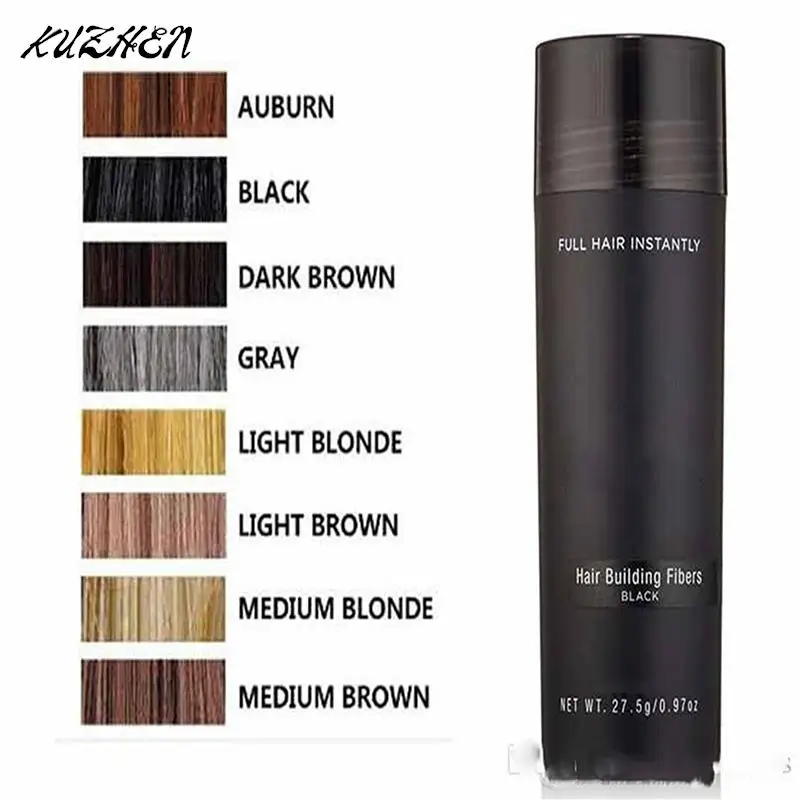 

27,5 г волокна для наращивания волос, Кератиновое волокно, тема утолщения, спрей для волос