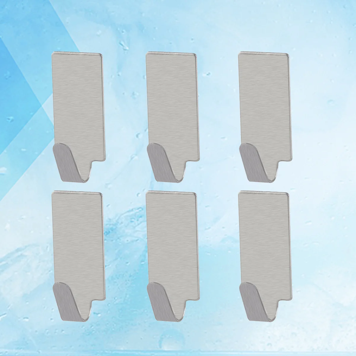 

Hooks Hook Wall Towel Adhesive Rack Hanging Stainless Steel Hat Hanger Holder Bathroom Coat Self Stick Shower Adhensive Duty