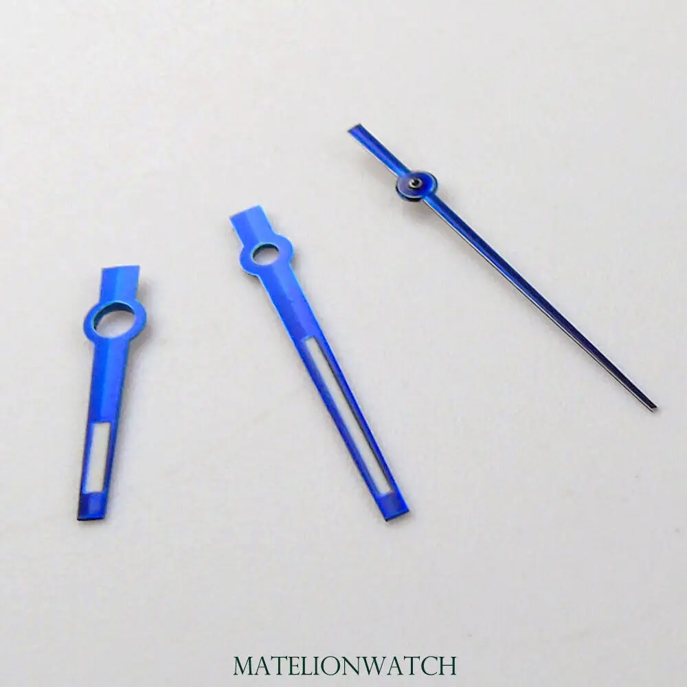 Запчасти для синих часов подходящие MIYOTA 8215 8205 821A MINGZHU 2813 светящиеся