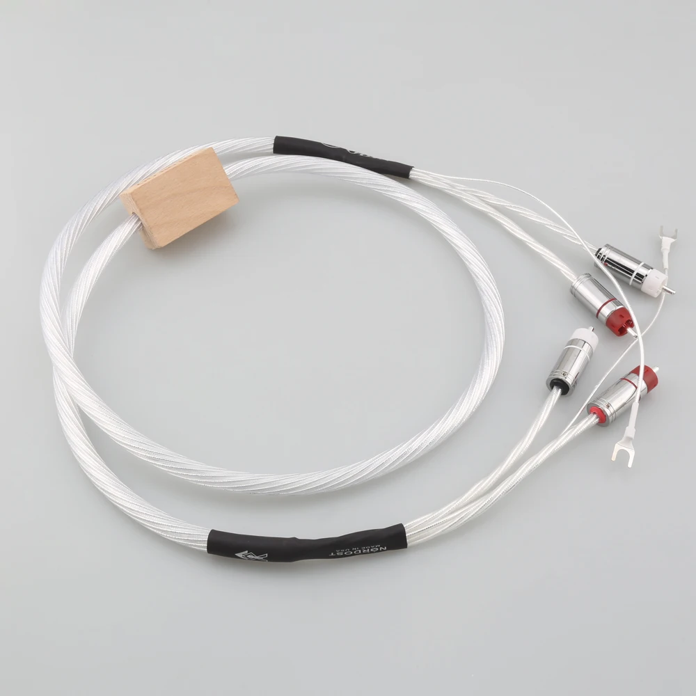 Nordost ODIN 2 HI-END hifi fever аудио RCA сигнальный кабель с двойным лотосом из стерлингового