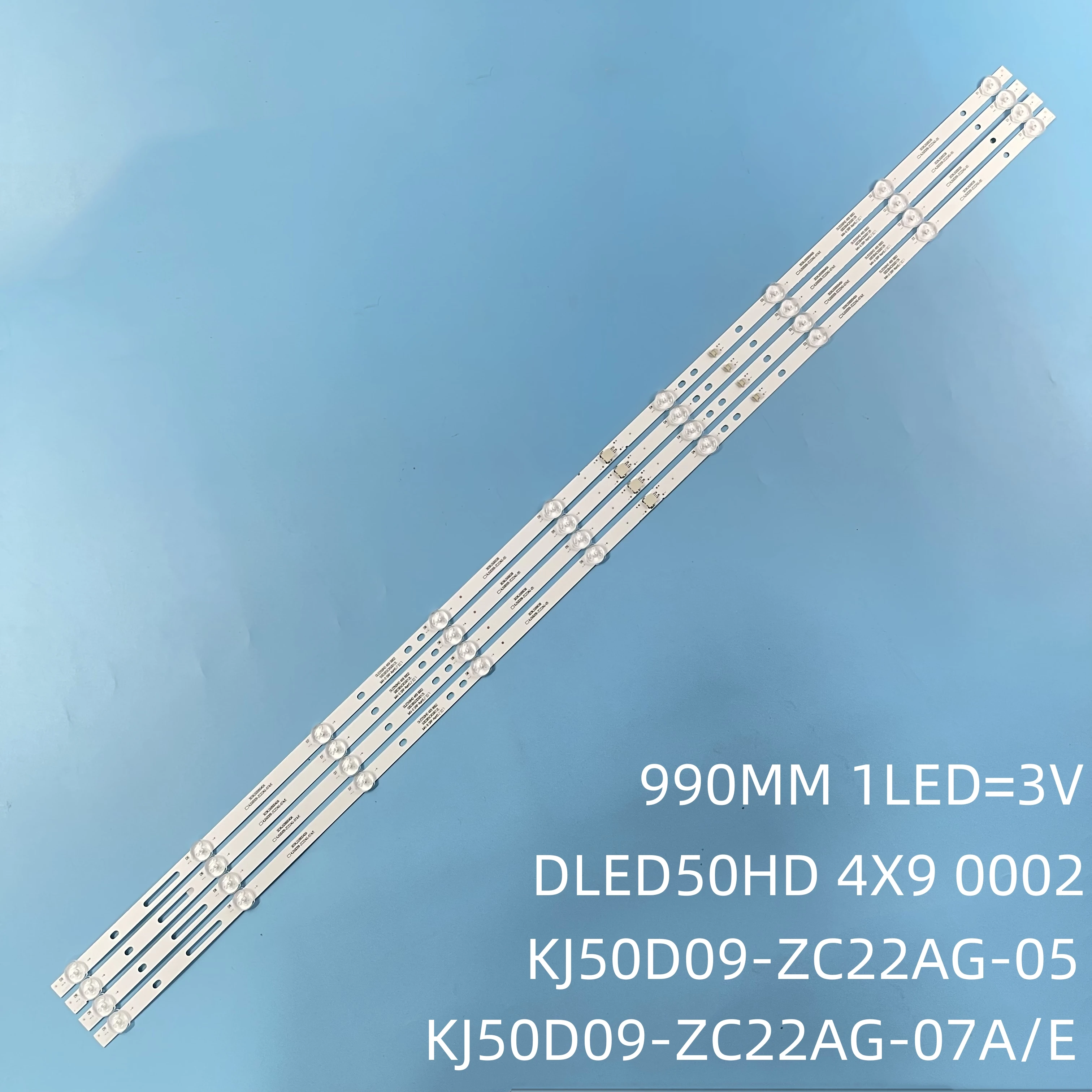 

Светодиодная лента JIAMEN DLED50HD 4X9 для 303KJ 5010040 А 303КДж 500038 KJ50D09-ZC22AG-017A 05 9S1P KJ500M09 HPK950