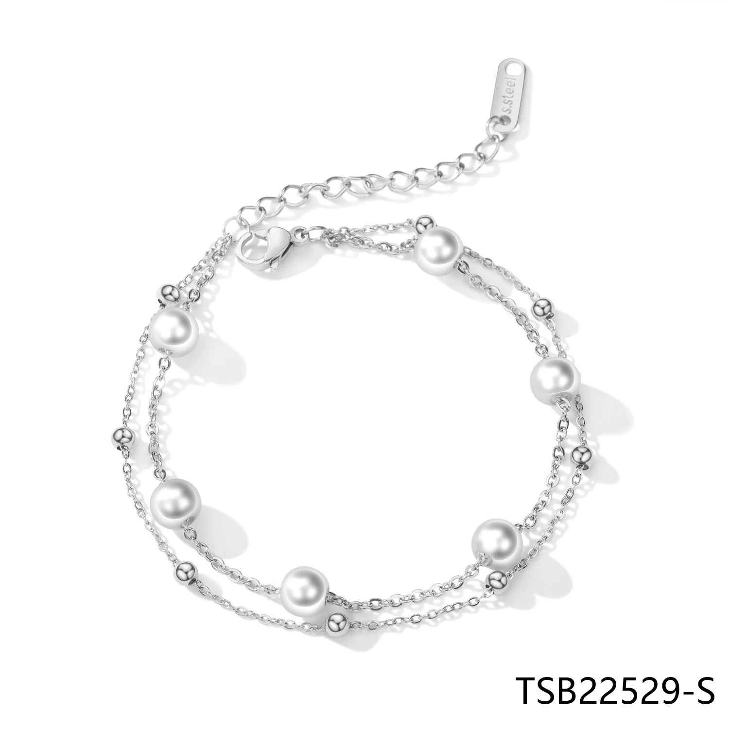 Gold Furit Design Rose Silver Bangle Bracelet Fashion Women Jewelry Gift Chain Bracelet TSB22529